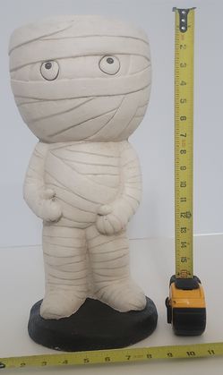 Halloween resin Mummy candy/Planter Statue