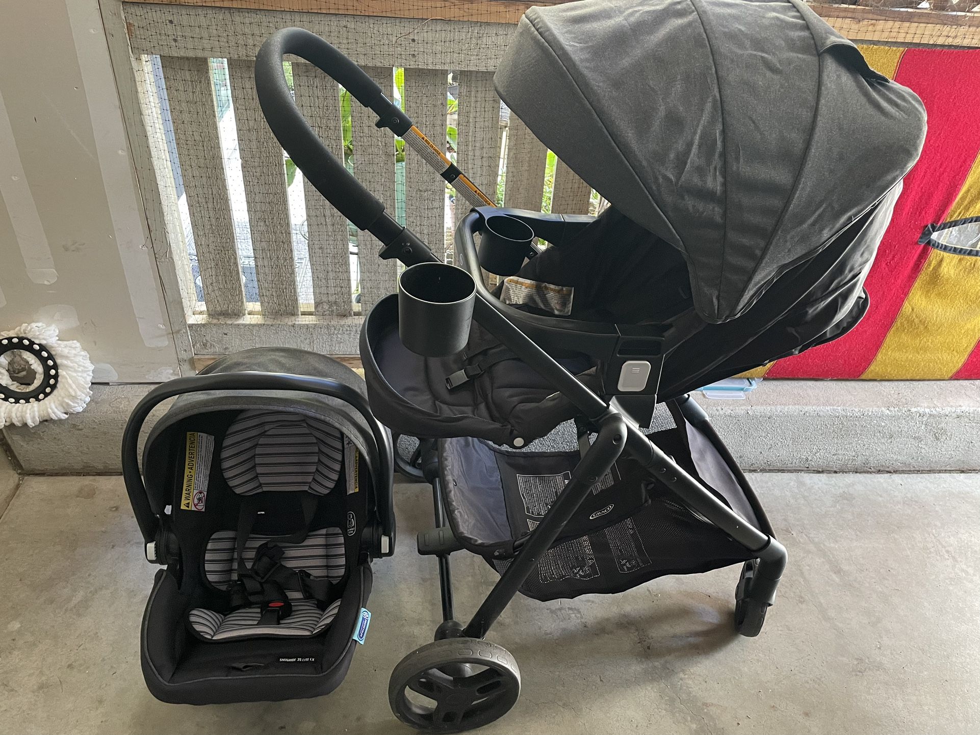 GRACO MODES SE TRAVEL SYSTEM with SnugRide Infant Car Seat