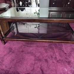 Mirror Top Coffee Table