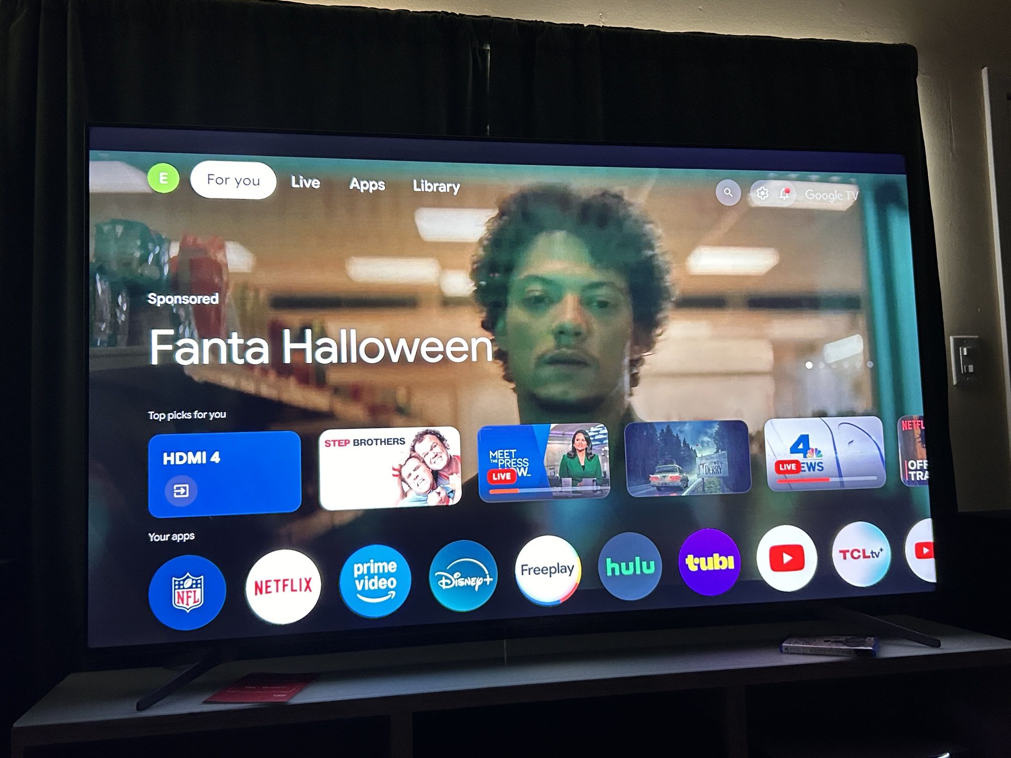 TCL 75” 4K Smart TV