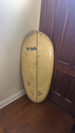 Catalogue of Paipos Late 1960s El Paipo Knee Machine 48 (s/n 1070), Single-Fin, 46-1/2" belly board