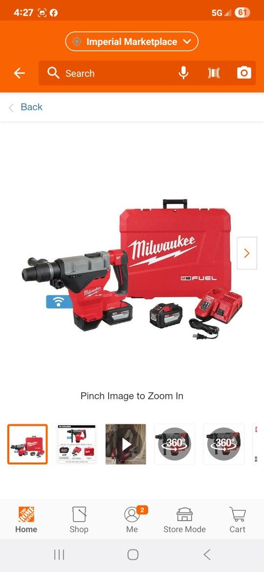 Rotor Hammer 1 3/4