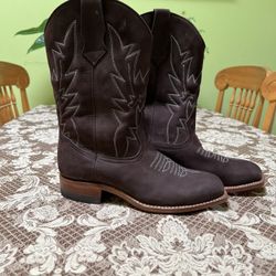 Hand Made Square Toe Boots
