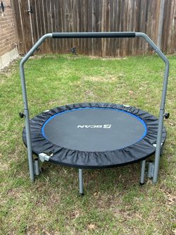 BCAN 48” Fitness Trampoline – Like New, $85 OBO (Save $70+)