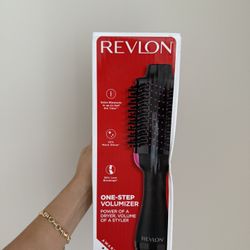 REVLON One-Step 1.0 Enhanced - Secadora, voluminizador de cabello y cepillo de aire caliente