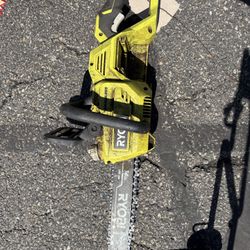 RYOBI One+ Battery Chainsaw 