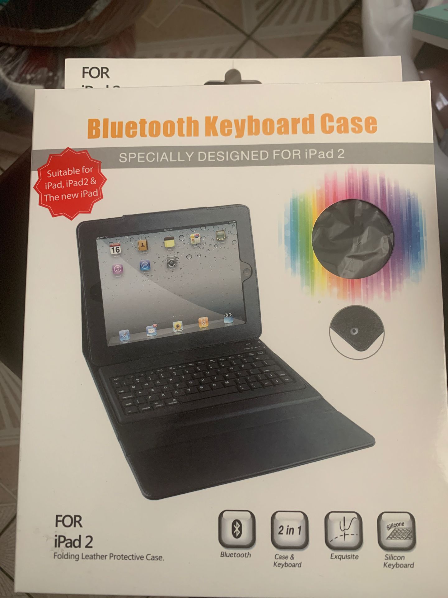 Bluetooth keyboard case iPad 2