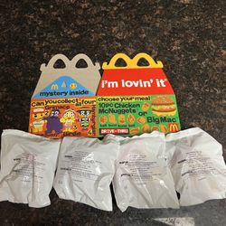 McDonald’s CPFM collab All Figures!!! Cactus Plant Flea Marker 