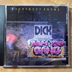 DICK HOLLIDAY and the Bamboo Gang CD Everybody Knows 1989 Rare Rock OOP
