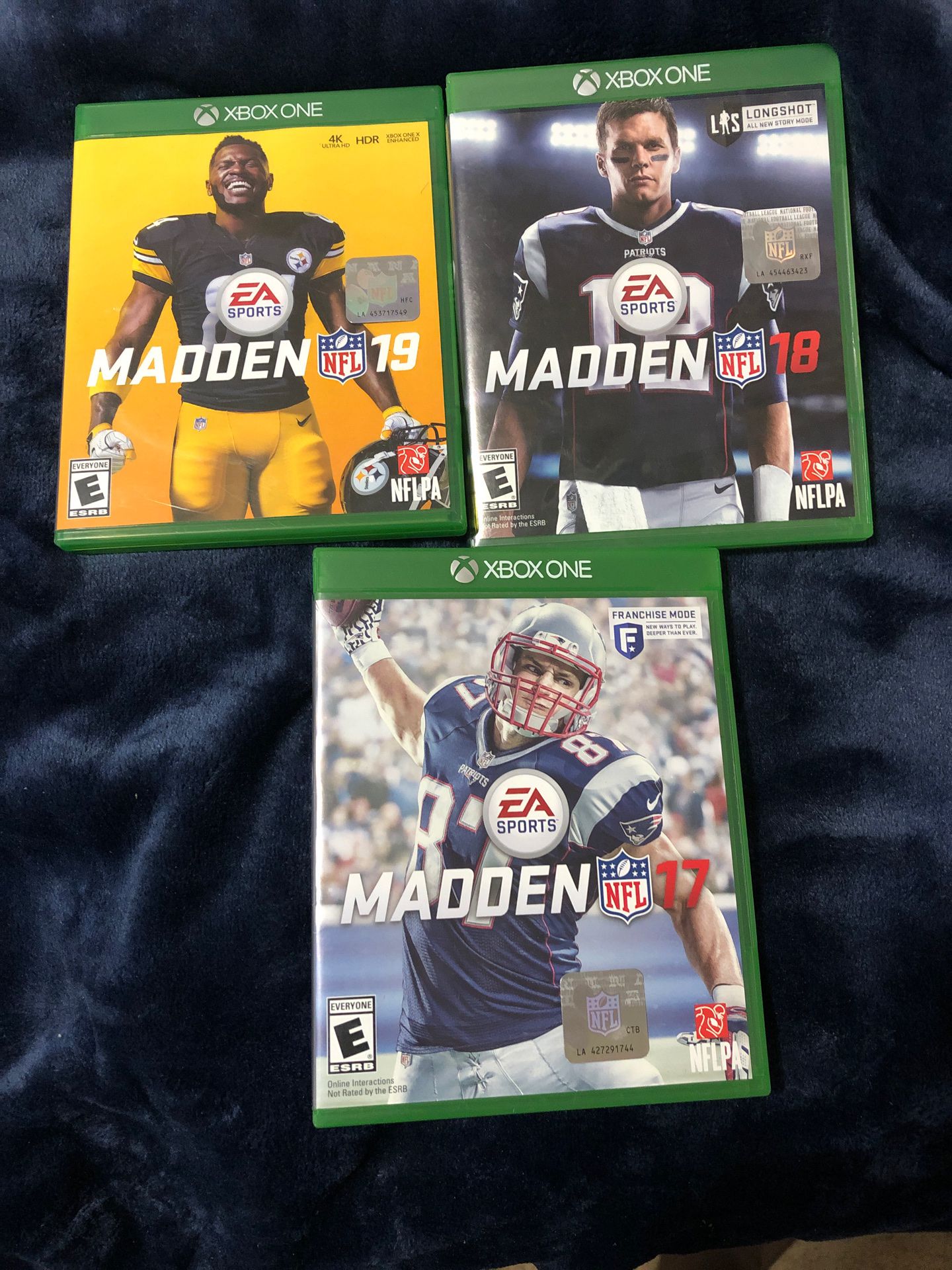 Xbox one madden combo (3 games!)