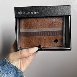 Call It Spring Brown Wallet 