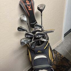 Mixed men’s golf clubs set Callaway irons Cobra driver