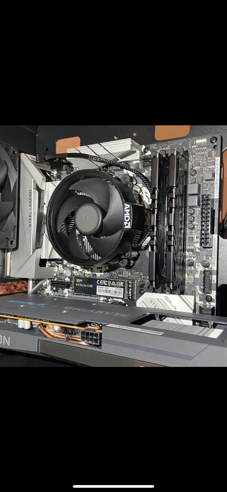 AMD 5600G + B450M Motherboard + 16GB RAM Combo