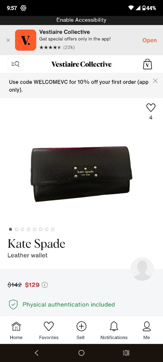 Kate Spade Wallet