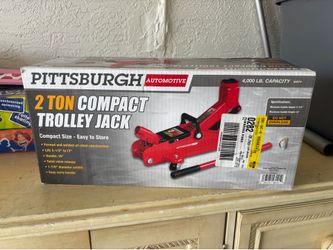 Pittsburgh Automotive 2-Ton Compact Trolley Jack – New in Box! 🚗🔧