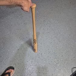 Baseball Hardwood Bat 33in