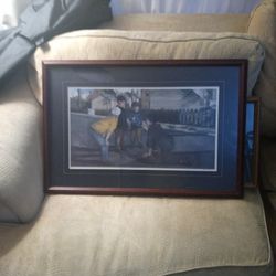 Painting Sighned Gary Streeter Nov 1991 Number 12 Of 275