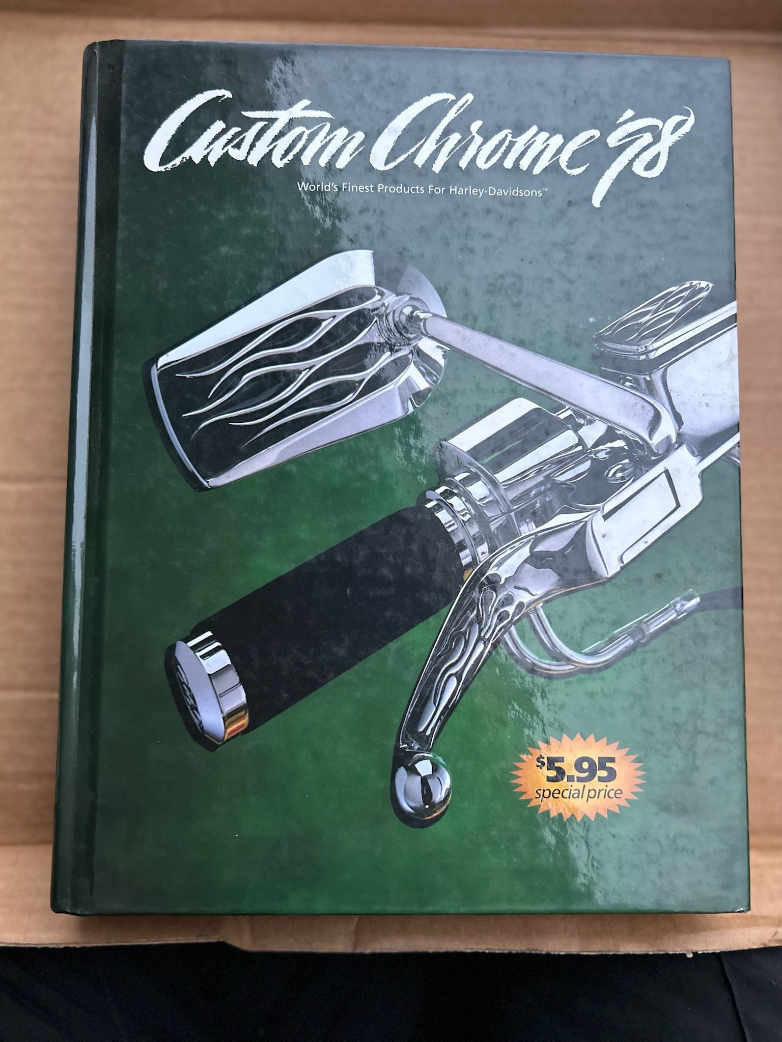 Custom Chrome 1998 Hardcover Catalog World's Finest Products For Harley-Davidson