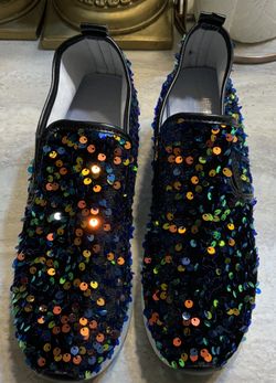 Sequin Sneakers Size 42 $10.00