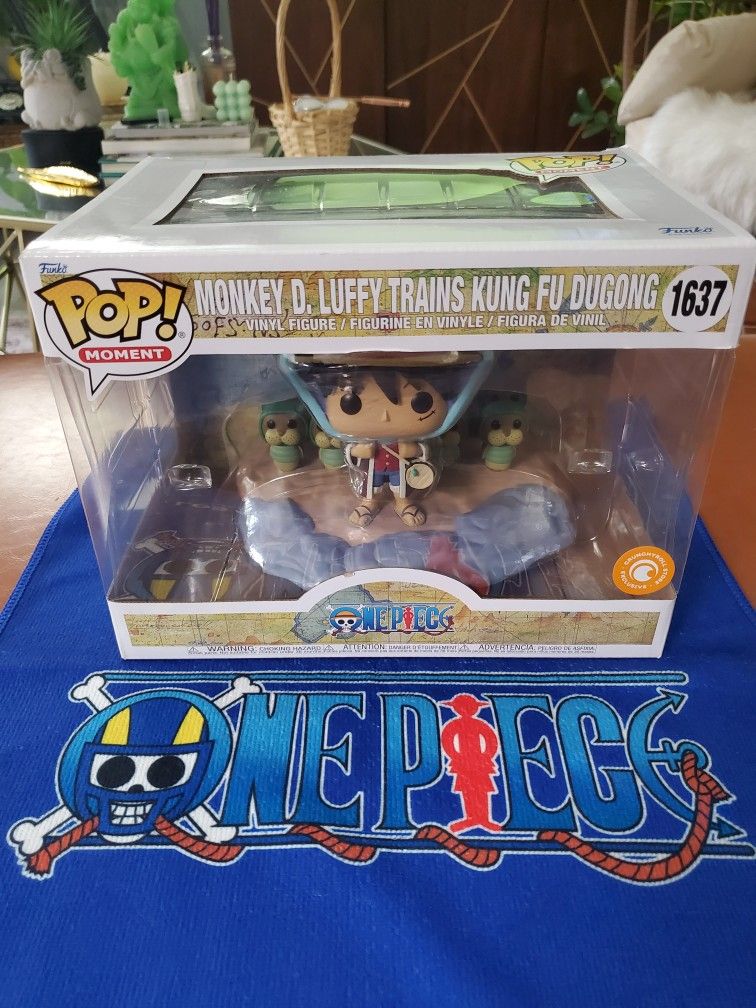 One Piece Monkey D Luffy Trains Kung Fu