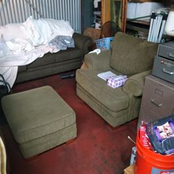 Big Chair And Ottoman 