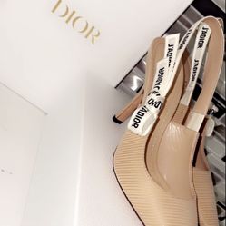Nude Dior Heels 