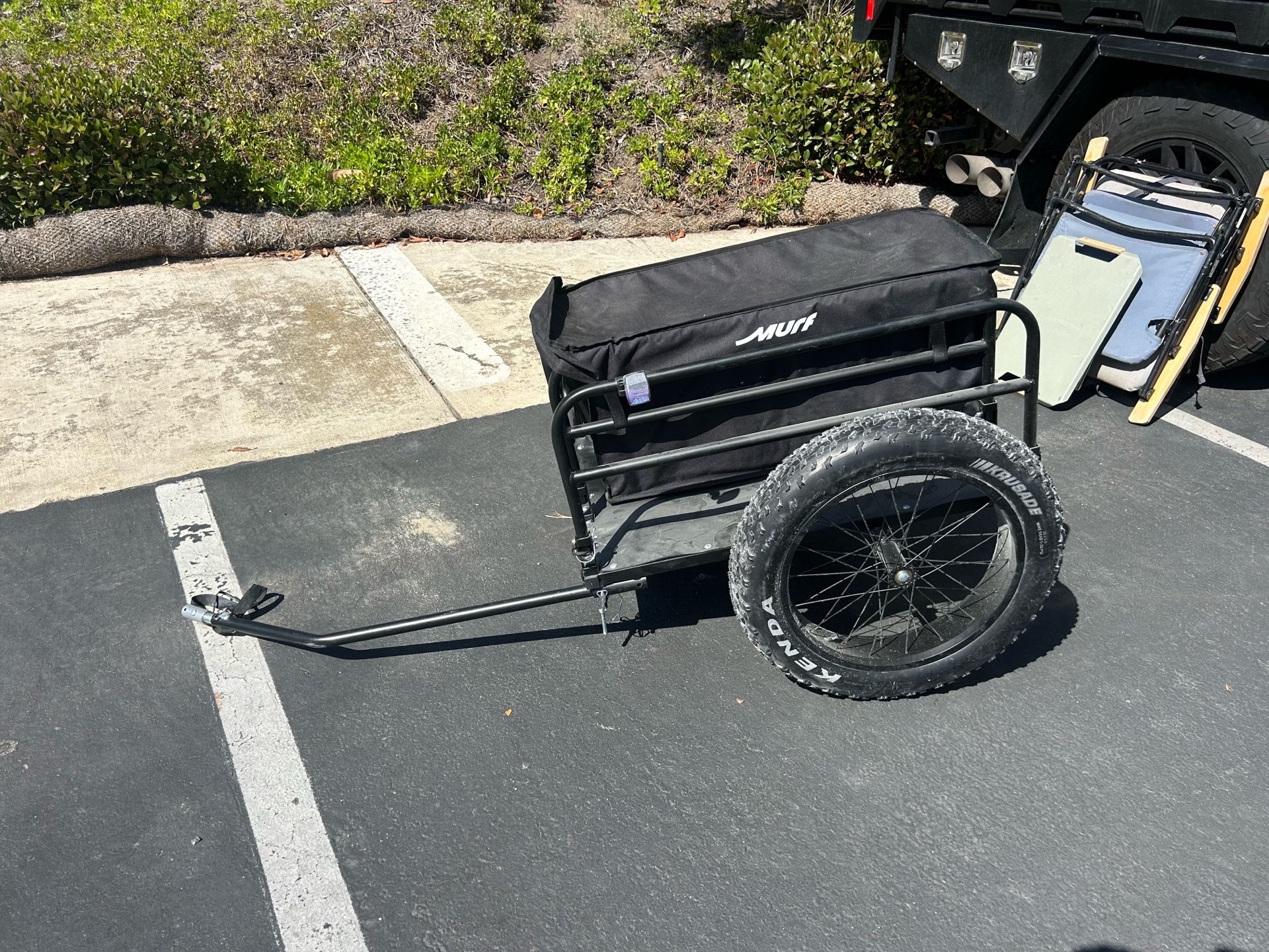 Murf electric bike trailer