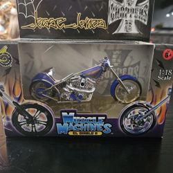 Muscle Machines, Jesse James, West Coast Choppers. Blue El Diablo II
