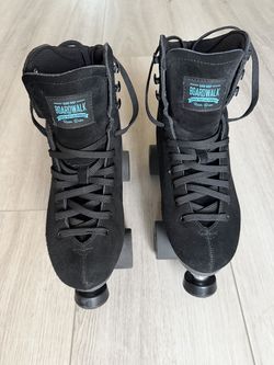 Sure-Grip boardwalk + Plus rollerskates