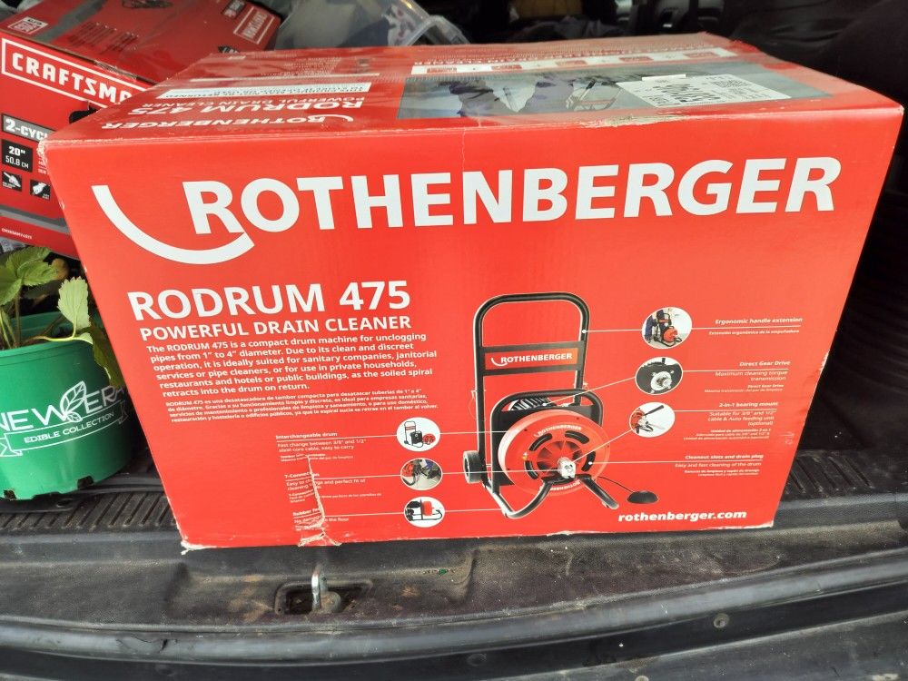 Rothenberger RodRum 475 Drain Cleaner