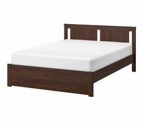 IKEA Songesand queen bed frame and bed base