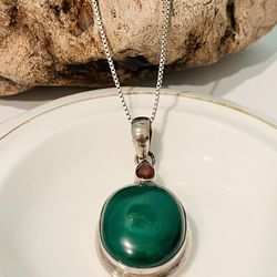 925 Silver Necklace And Pendant