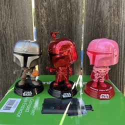 Mandalorian Pop Figures 