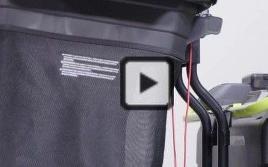 Ryobi lawnmower bagger for zero turn riding mowers