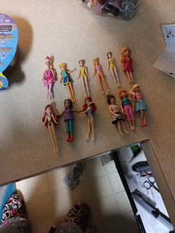 Polly Pocket Dolls 12 Dolls