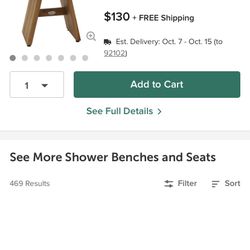 304 Asia 18 inch wide stool