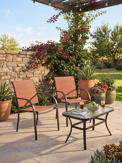 Patio Chairs - Pair