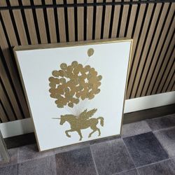Unicorn Wall  Canvas Picture 