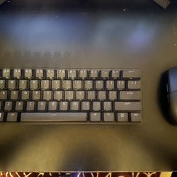 Razer Gaming Keyboard and Logitech Gaming Mouse