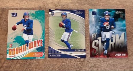 (3) Jaxson Dart New York Giants Rookie Cards
