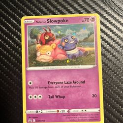 Pokemon Card: Slowpoke Black Star Promo