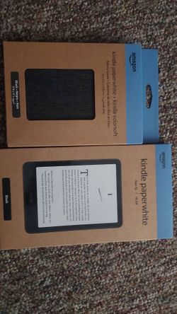 Kindle paper white and cover