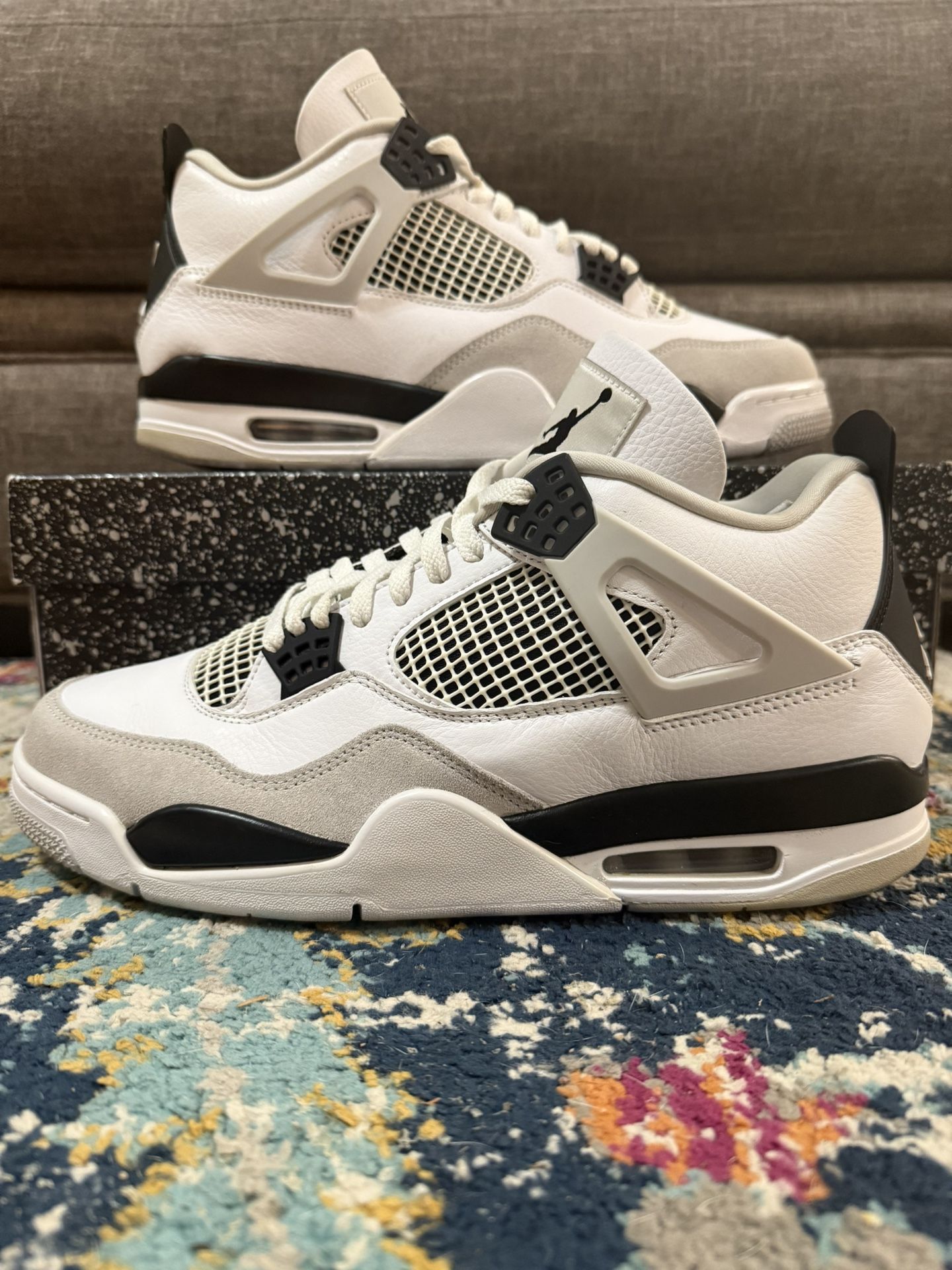 Jordan 4 military black size 12 Jordan 4 Retro  main image 3