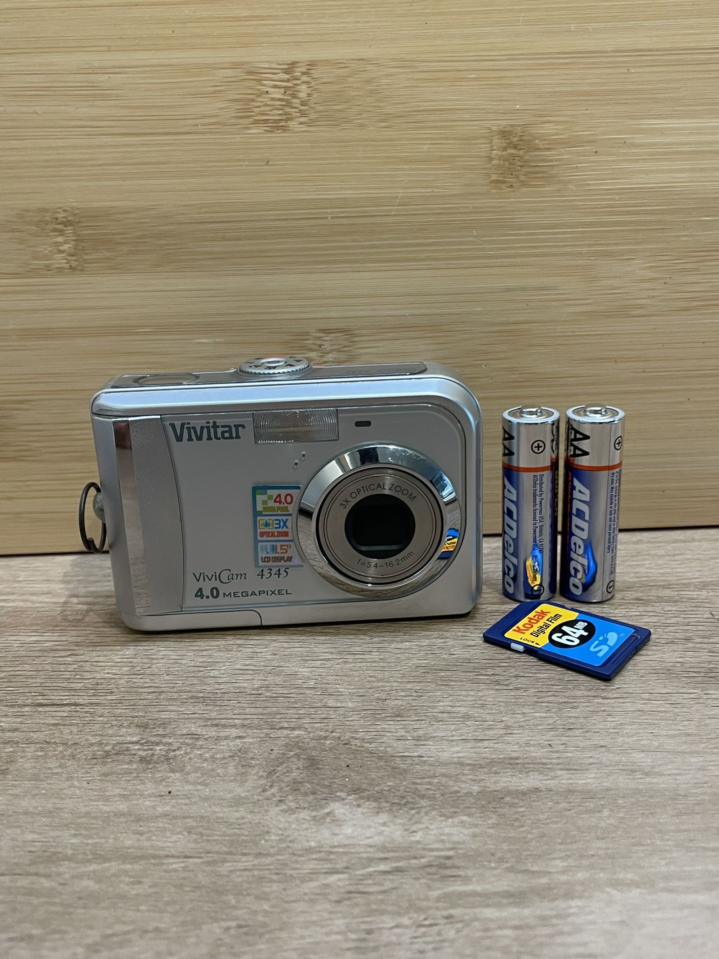 vivitar vivicam 4345 vintage digital camera tested wroks