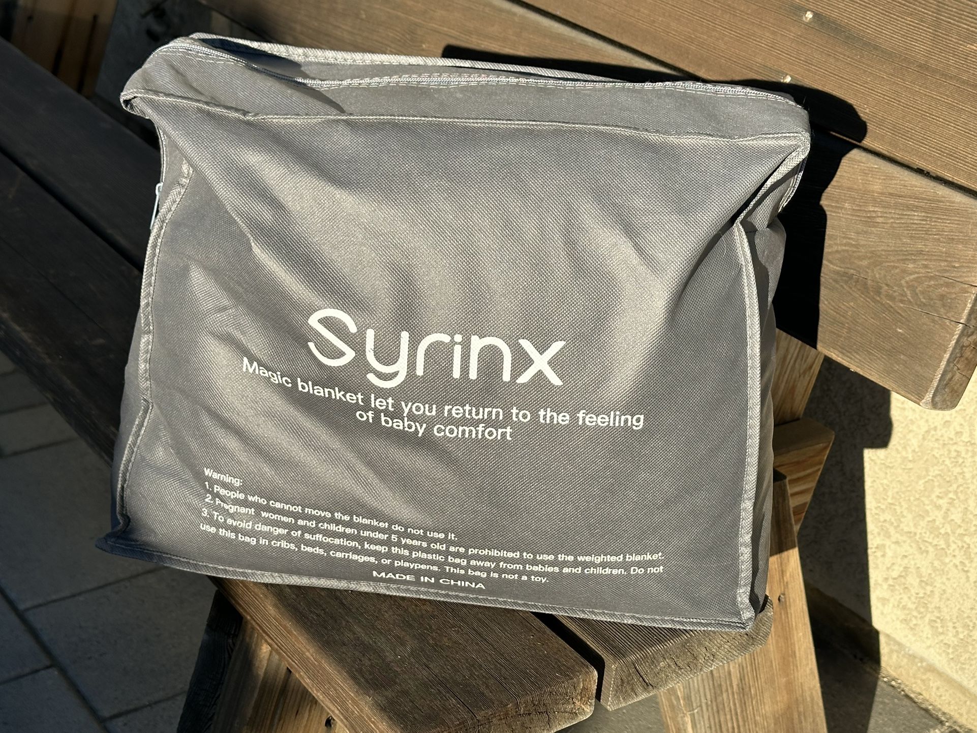 Syrinx 60” X 80” 15# Weighted Blanket