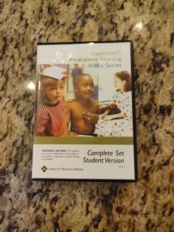 Pediatric nursing video set