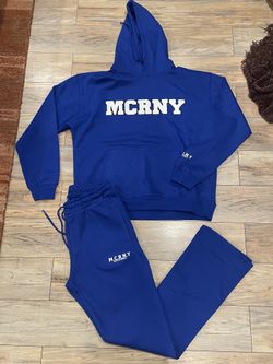 MACKARONEYS , MCRNY, Red Blue And Grey Sweatsuits S-XXL