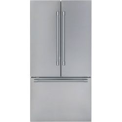 New In Box Thermador Stainless Steel French Door 36” Refrigerator Freestanding