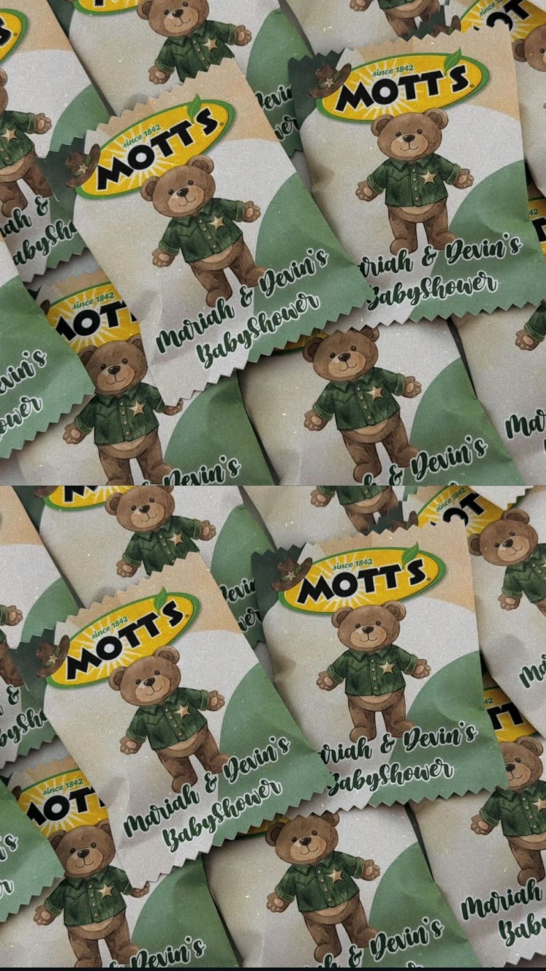 Custom Fruit Snacks Party Favors