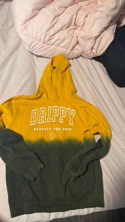 Black and yellow hoodie